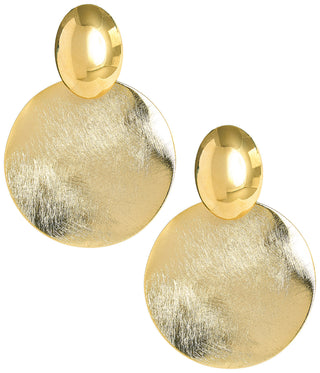 Peyton Mixed Metal Statement Earrings