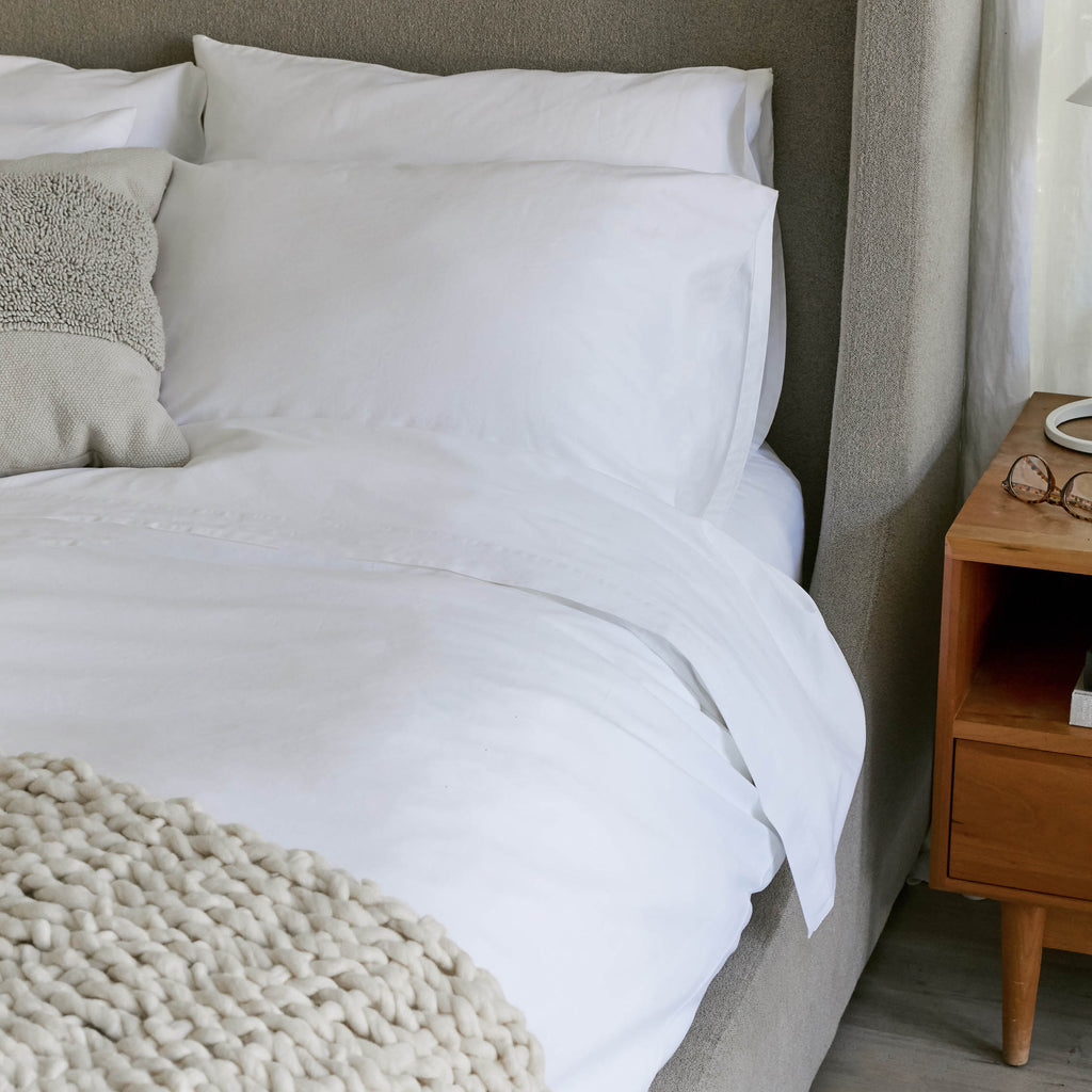 Luxe 400 Thread Count Australian Cotton Sateen Sheet Set