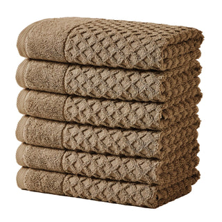 Grayson Cotton Diamond Waffle Weave Bath Towel Set