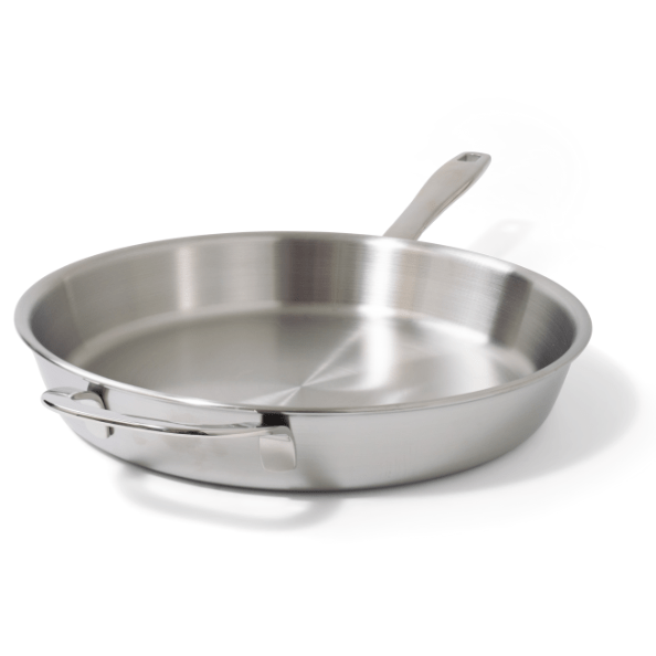 Maestro 5-Ply Stainless Steel Frying Pan – Professional Stainless Steel Skillet