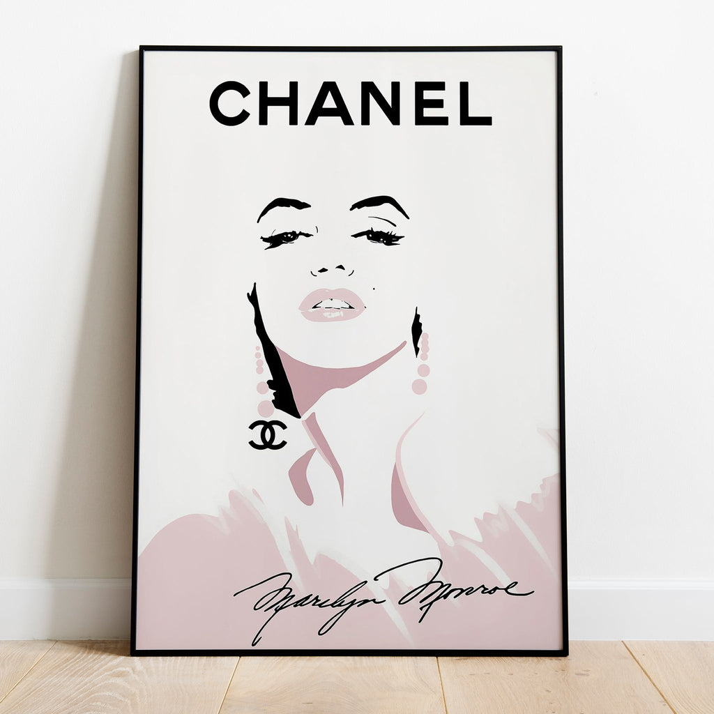 Chanel Marlin Monroe Pop Art