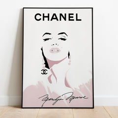 Chanel Marlin Monroe Pop Art