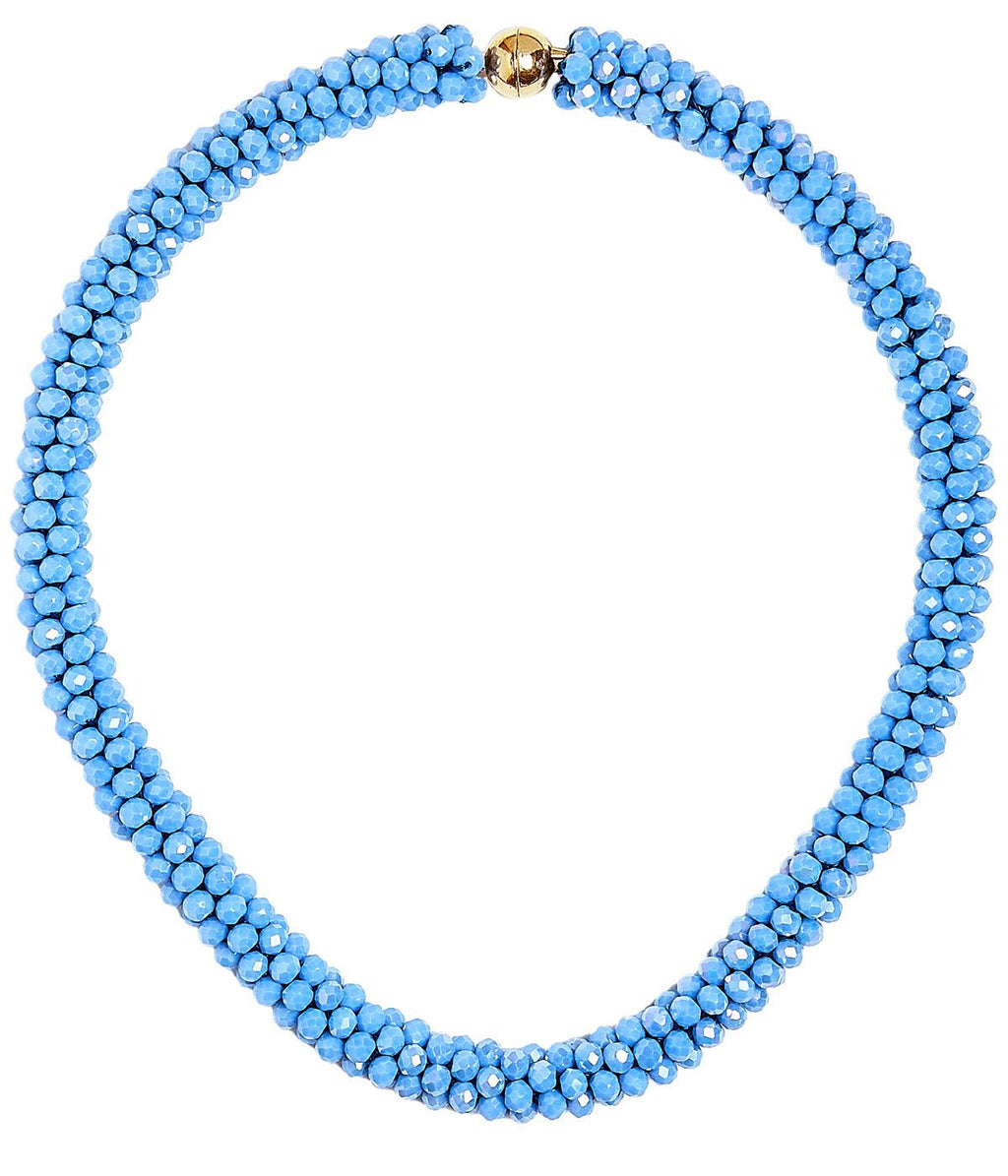 Marni Hand-Beaded Czech Bead Necklace