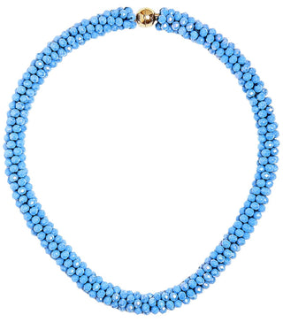 Marni Hand-Beaded Czech Bead Necklace