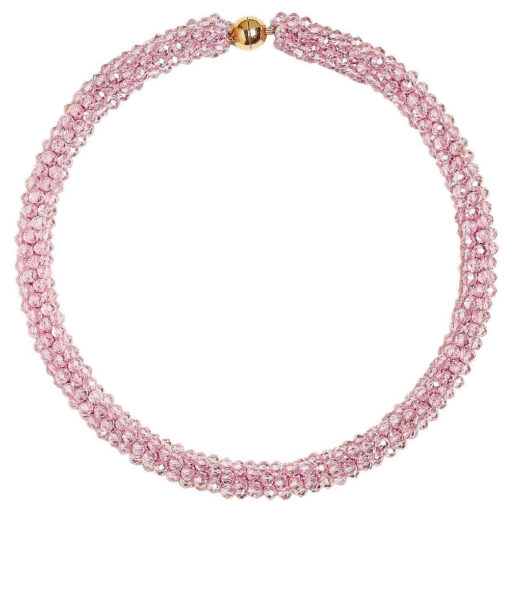 Marni Hand-Beaded Czech Bead Necklace