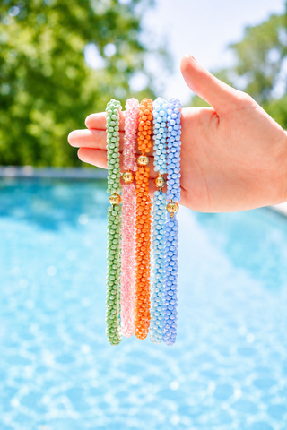 Marni Hand-Beaded Czech Bead Necklace