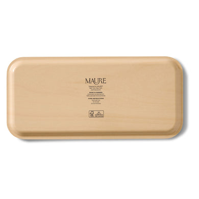 Jellyfish Narrow Birchwood Small Decorative Tray