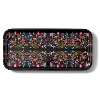 Kings Flower Narrow Birchwood Small Decorative Tray