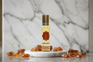 Amber & Clear Quartz Infusion Roll‑On