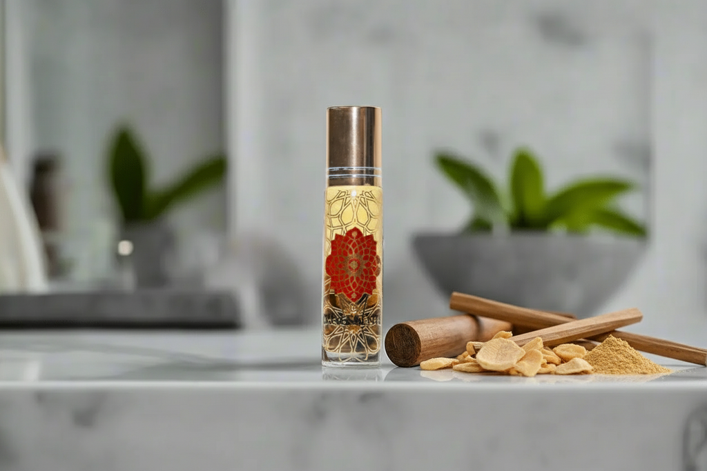 Sandalwood and Tiger Eye infusion Roll-On