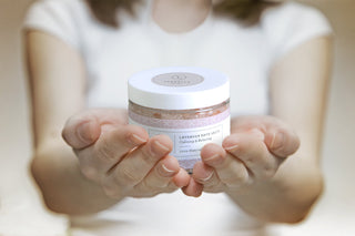 Lavender Bath Salt Soak – Natural Relaxing Bath Salts for Spa & Stress Relief