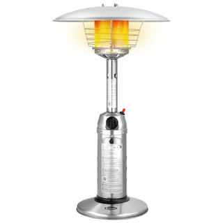 11,000 BTU Portable Tabletop Propane Patio Heater – Black