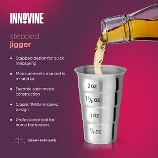 Stepped Cocktail Jigger