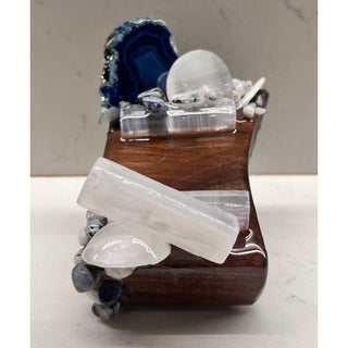 Azure Phone Holder / Business Card Holder