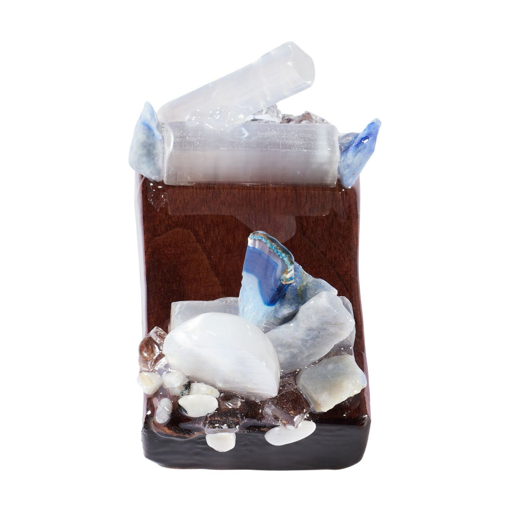 Azure Phone Holder / Business Card Holder