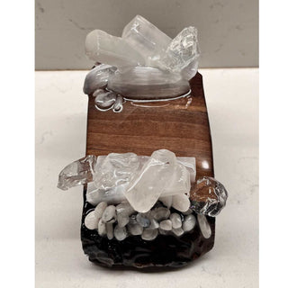 Krystallos Phone Holder / Business Card Holder