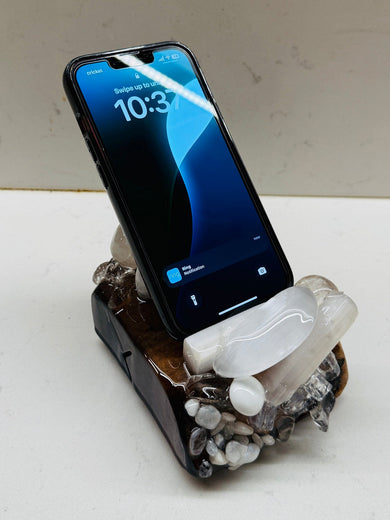 Krystallos Phone Holder / Business Card Holder