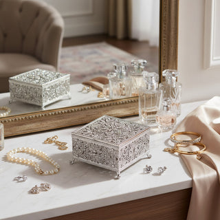 Windsor Large Crystal Jewelry Box