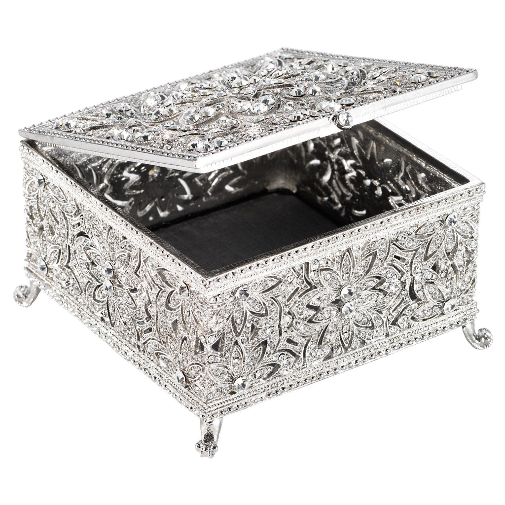 Windsor Large Crystal Jewelry Box