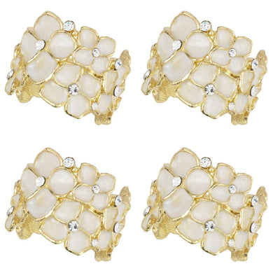 Dogwood Napkin Rings (Set of 4)