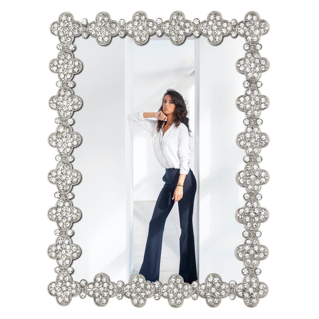 Pavé Clover Picture Frame