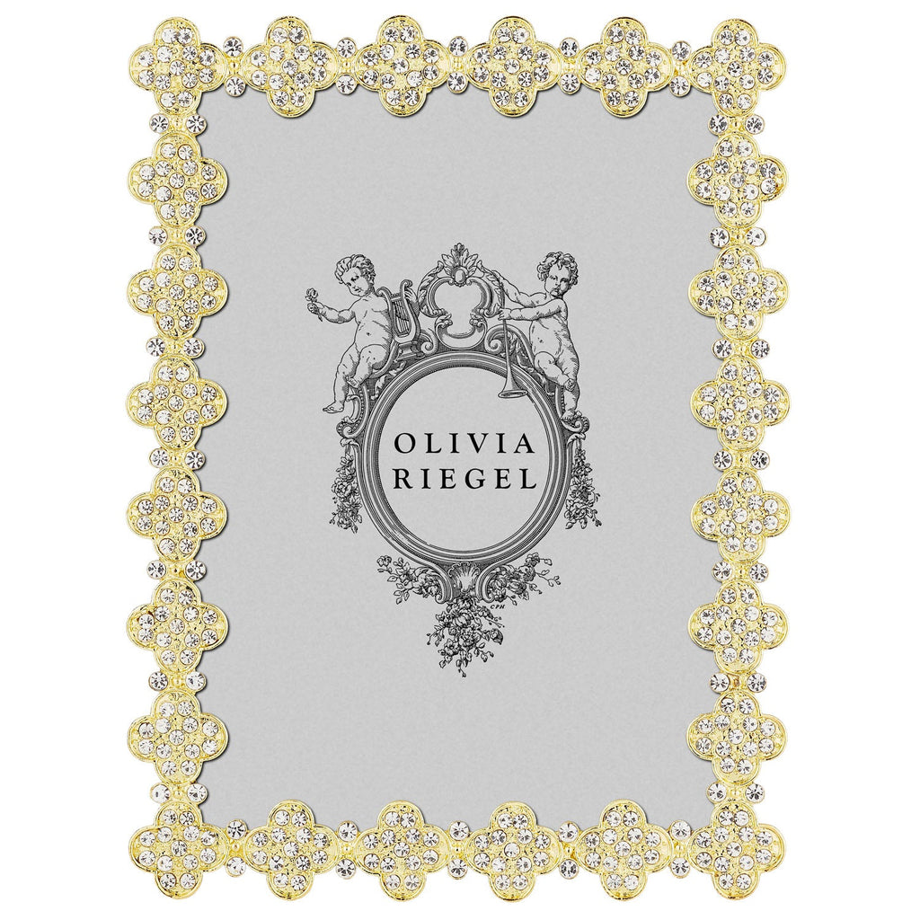 Pavé Clover Picture Frame