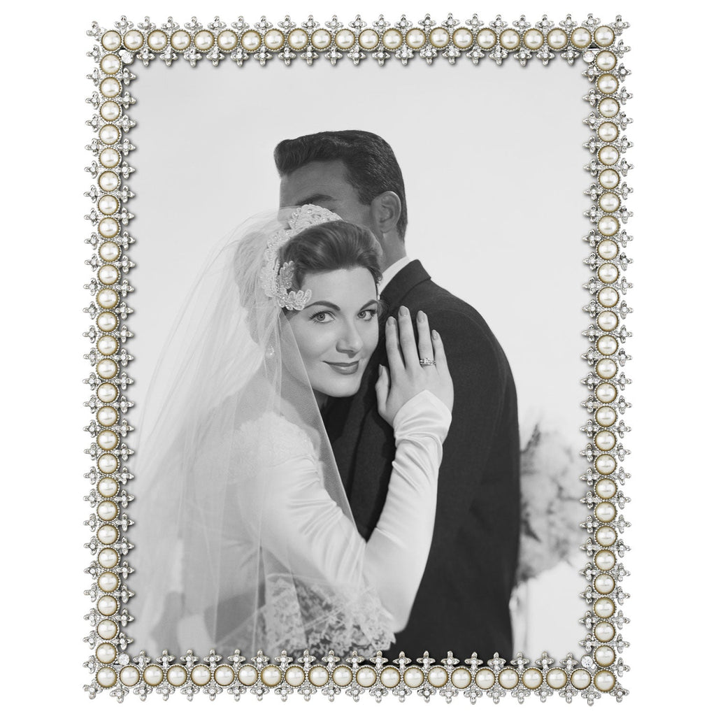 Crystal & Pearl Picture Frame