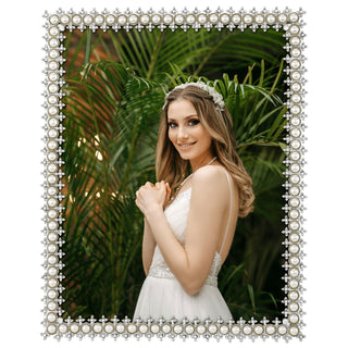 Crystal & Pearl Picture Frame
