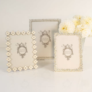 Enamel Clover Picture Frame