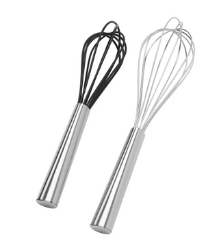 Oneida Kitchen Silicone & Stainless Steel Whisks, Set of 2