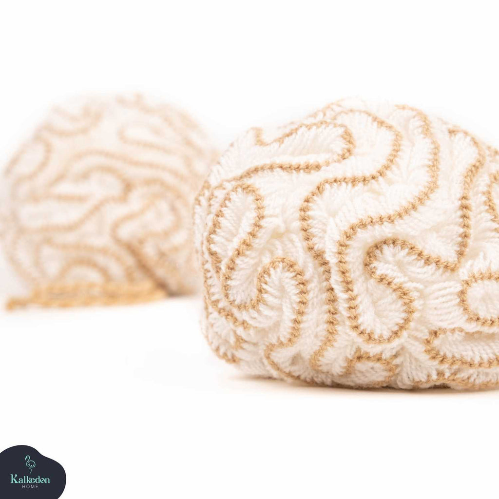 Organic Cotton Shower Pouf | Eco-Friendly Bath Loofah