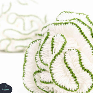 Organic Cotton Shower Pouf | Eco-Friendly Bath Loofah