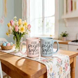 Easter Bunny Coffee Mug – Funny Spring Ceramic Mug (16.23 oz)