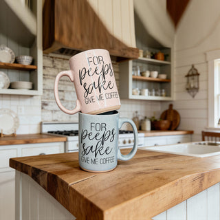 Easter Bunny Coffee Mug – Funny Spring Ceramic Mug (16.23 oz)