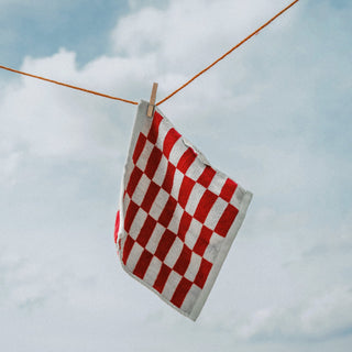 Pietra Checkered Australian Cotton Towels