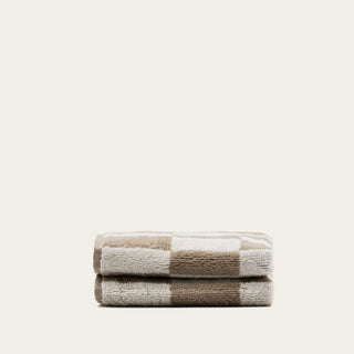 Pietra Checkered Australian Cotton Towels