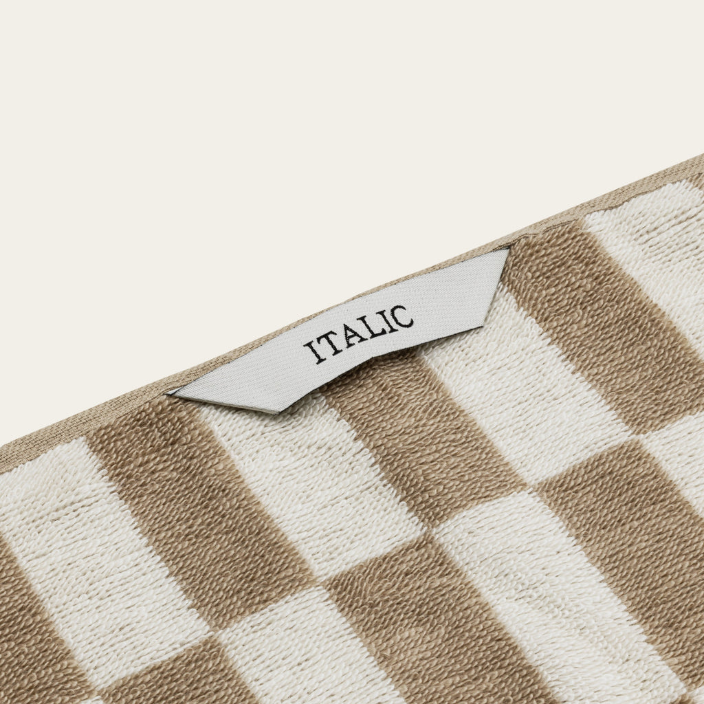 Pietra Checkered Australian Cotton Towels