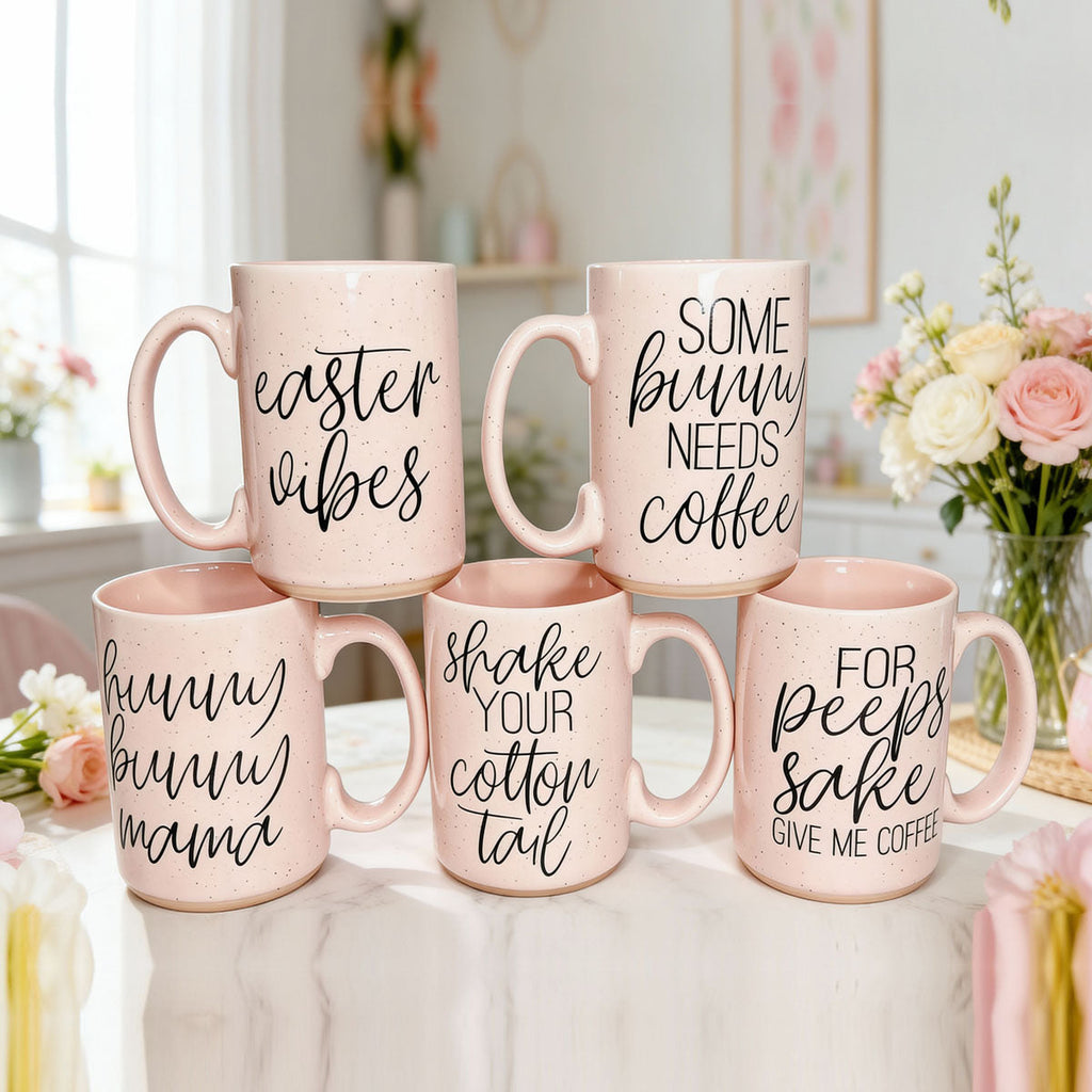 Easter Bunny Coffee Mug – Funny Spring Ceramic Mug (16.23 oz)