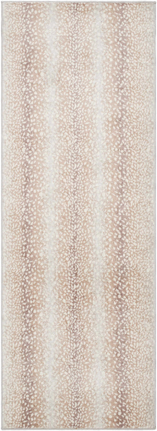 Pointblank Tan Leopard Print Rug – Stylish Animal Print Living Room Rug