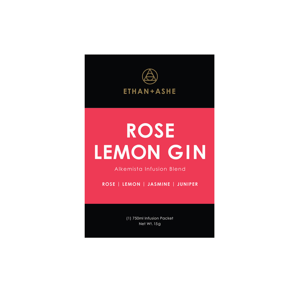 Alkemista Infusion - Rose Lemon Gin by Ethan+Ashe