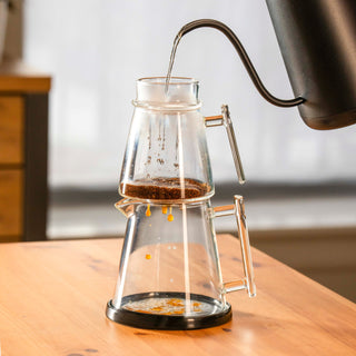 Pure Over Brew Kit XL – All-Glass Brewing for Pure Coffee Perfection