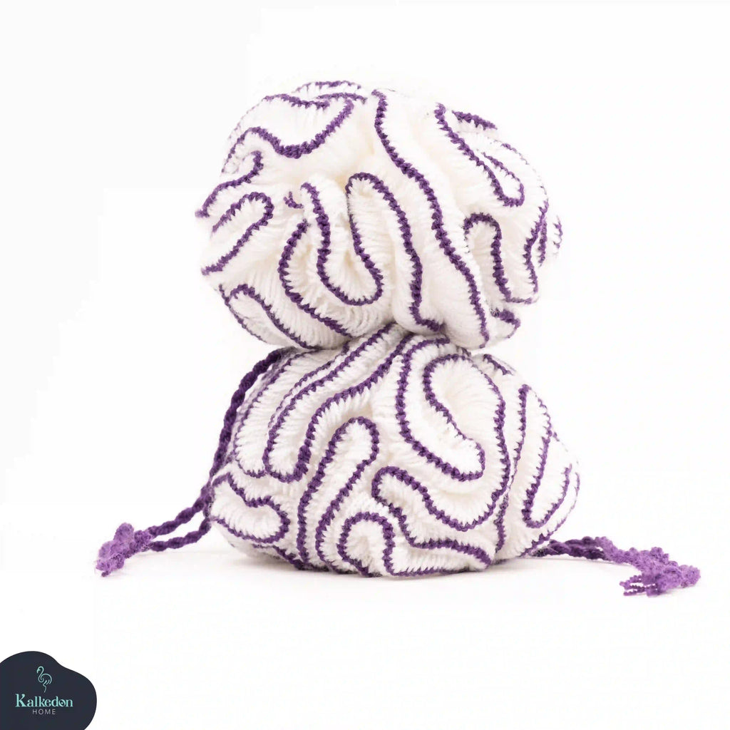 Organic Cotton Shower Pouf | Eco-Friendly Bath Loofah