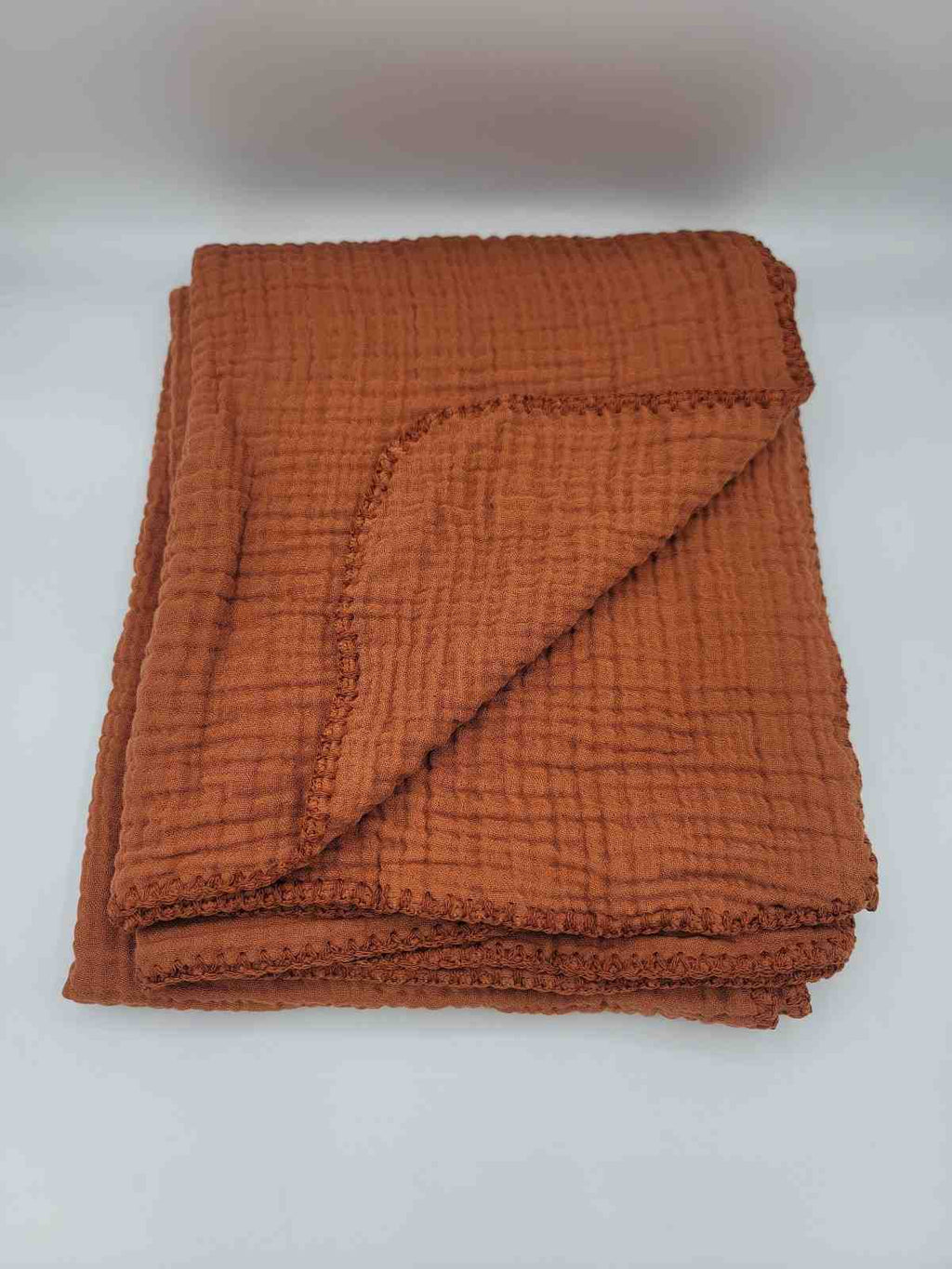 Quilted Muslin Blanket | 4-Layer Cotton Baby & Home Throw