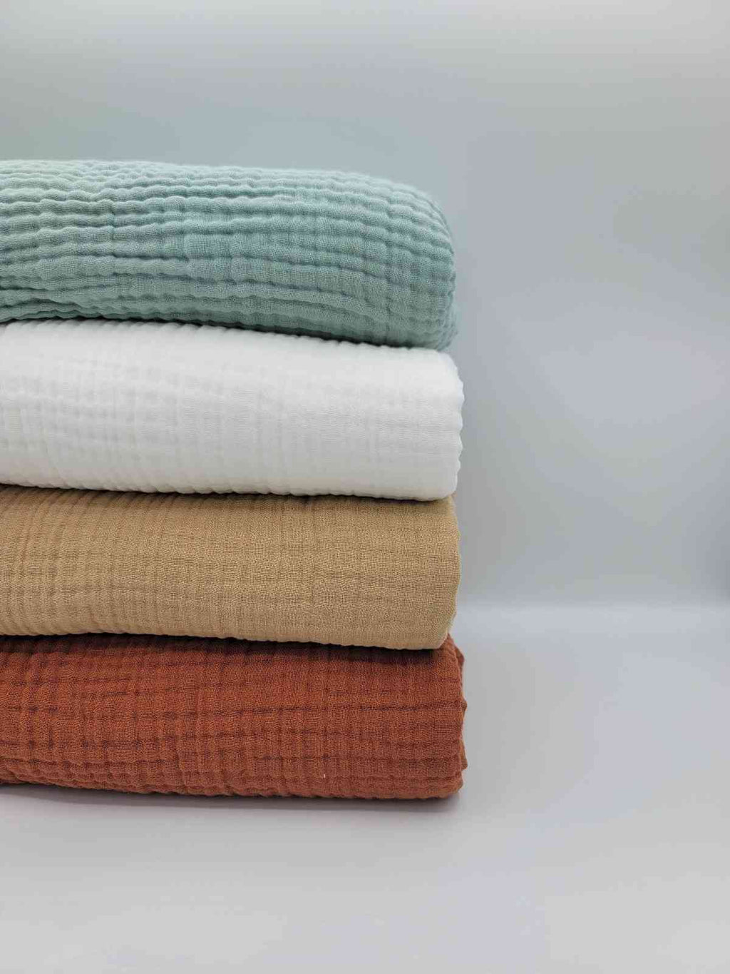 Quilted Muslin Blanket | 4-Layer Cotton Baby & Home Throw