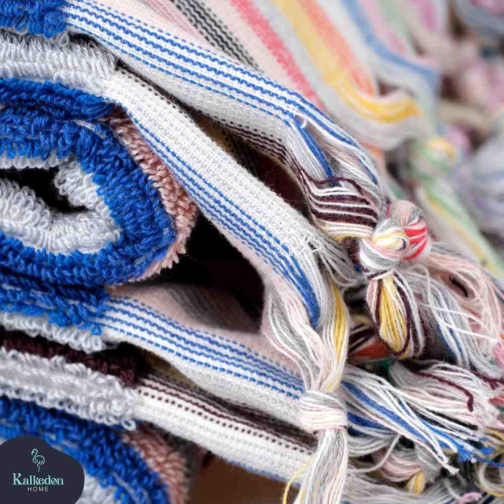 Striped Hand Towel | Organic Cotton Plush & Absorbent