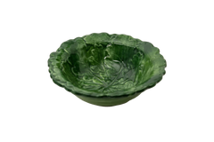 Compagnia Small Bowl/Leaf Plate, Green Oak Leaves