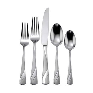 Oneida River 20-Piece Flatware Set, 18/0 stainless steel