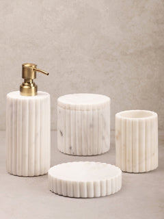 Roksana Marble Bath Accessories - Anara Lifestyle