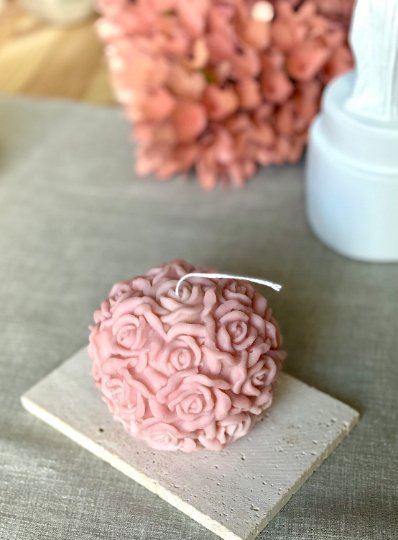 Rose Blossom Scented Candle - Anara Lifestyle