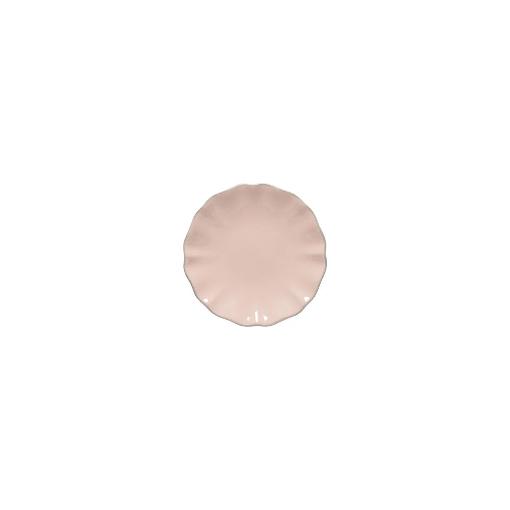 COSTA NOVA – Casafina Rosa Appetizer Plate, White/Rose – Charming Soft-Rose Starter Plate